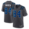 Davalo IN.Colts #84 Tyler Warren Anthracite 2026 Rivalries Collection Game Stitched Jerseys