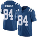 Davalo IN.Colts #84 Tyler Warren Player Royal Vapor F.U.S.E. Limited Stitched Jerseys