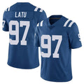 Davalo IN.Colts #97 Laiatu Latu Player Royal Limited Vapor Untouchable Home Game Stitched Jerseys