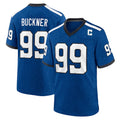Davalo IN.Colts #99 DeForest Buckner Player Royal Alternate Indiana Nights Home Game Stitched Jerseys