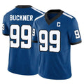 Davalo IN.Colts #99 DeForest Buckner Player Royal Limited Indiana Nights Alternate Vapor F.U.S.E. Home Game Stitched Jerseys