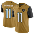 Davalo J.Jaguars #11 Parker Washington Player Gold Vapor Limited Stitched Jerseys