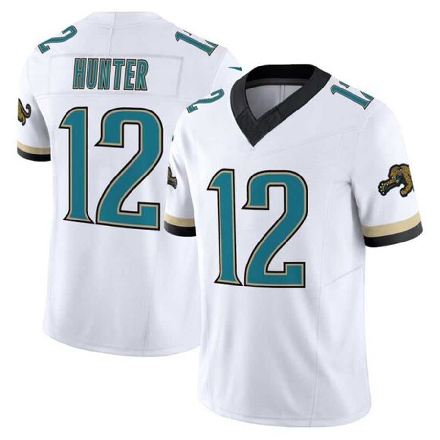 Davalo J.Jaguars #12 Travis Hunter Player White Vapor F.U.S.E. Limited Stitched Jerseys