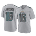 Davalo J.Jaguars #16 Trevor Lawrence Player Gray Atmosphere Fashion Home Game Stitched Jerseys