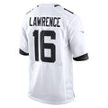 Davalo J.Jaguars #16 Trevor Lawrence White Game Stitched Jerseys
