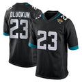 Davalo J.Jaguars #23 Foyesade Oluokun Player Black Home Game Stitched Jerseys