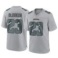 Davalo J.Jaguars #23 Foyesade Oluokun Player Gray Atmosphere Fashion Home Game Stitched Jerseys