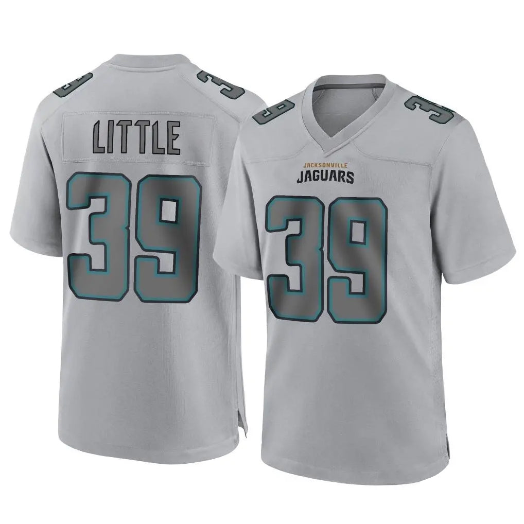 Davalo J.Jaguars #39 Cam Little Player Gray Atmosphere Fashion Home Game Stitched Jerseys