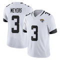 Davalo J.Jaguars #3 Jakobi Meyers Player White Vapor F.U.S.E. Limited Home Game Stitched Jerseys