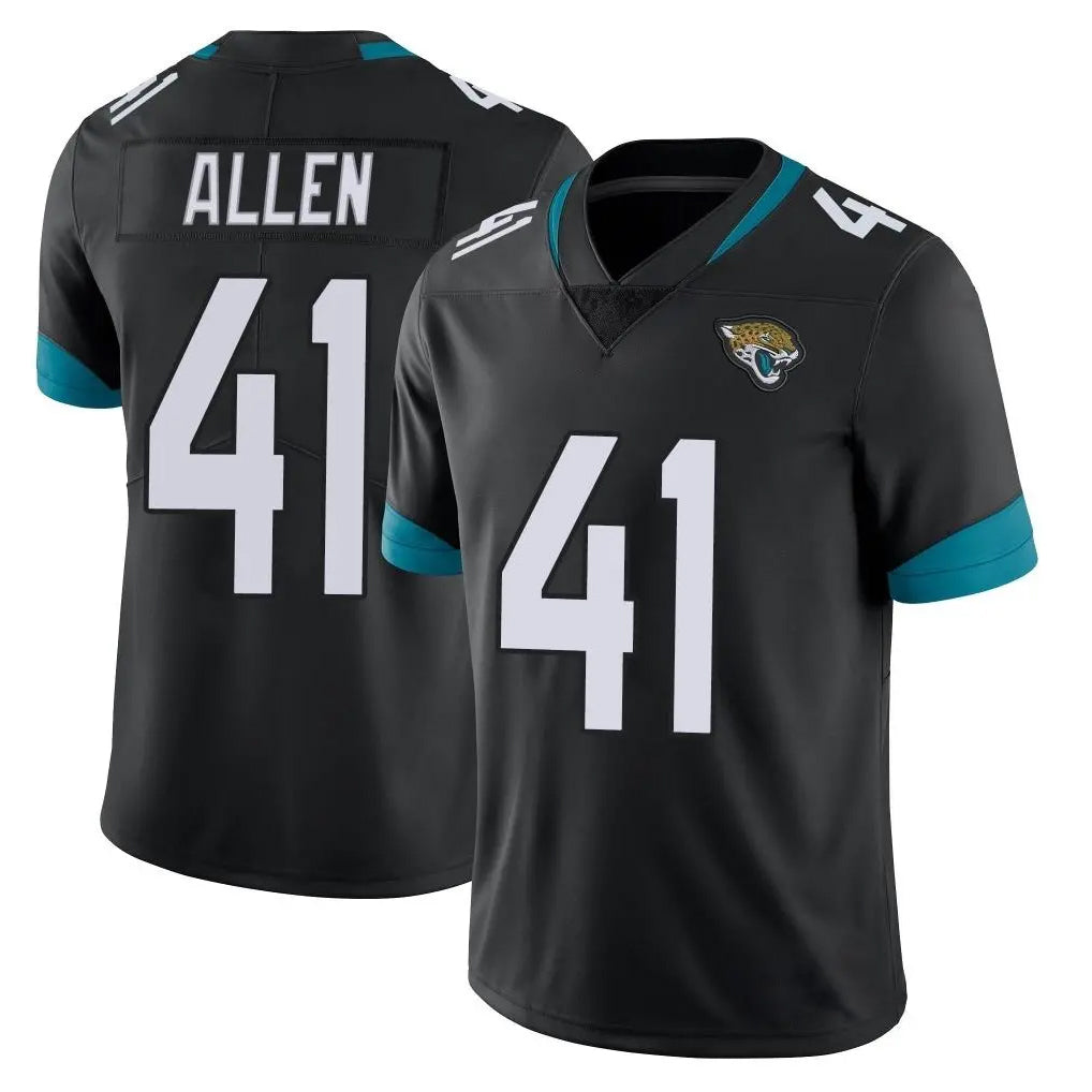 Davalo J.Jaguars #41 Josh Hines-Allen Player Black Vapor Untouchable Limited Home Game Stitched Jerseys