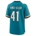 Davalo J.Jaguars #41 Josh Hines-Allen Teal Prowler Throwback Player Game Stitched Jerseys