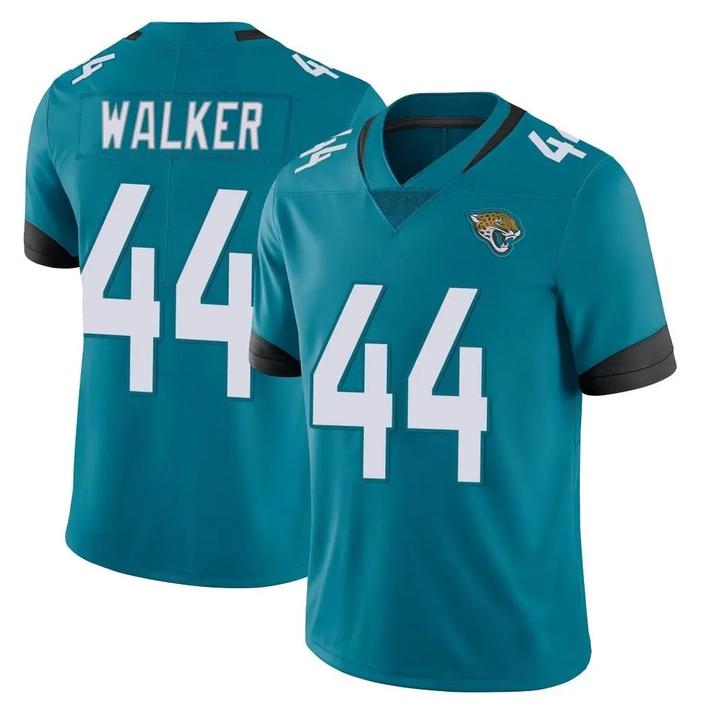 Davalo J.Jaguars #44 Travon Walker Player Teal Vapor Untouchable Limited Home Game Stitched Jerseys