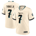 Davalo J.Jaguars #7 Brian Thomas Jr. Natural 2026 Rivalries Collection Game Stitched Jerseys