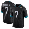 Davalo J.Jaguars #7 Brian Thomas Jr. Player Black Home Game Stitched Jerseys