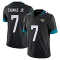 Davalo J.Jaguars #7 Brian Thomas Jr. Player Black Vapor F.U.S.E. Limited Home Game Stitched Jerseys