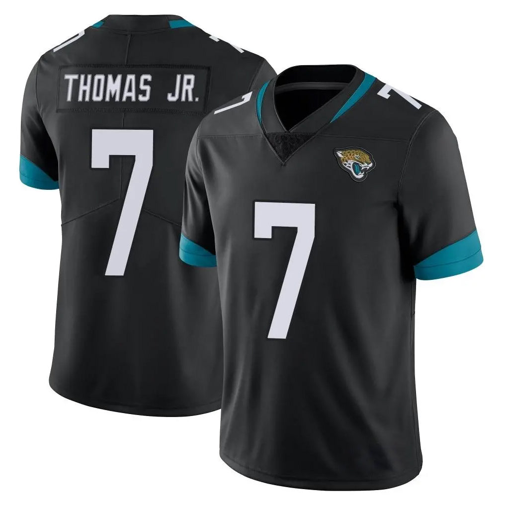 Davalo J.Jaguars #7 Brian Thomas Jr. Player Black Vapor Untouchable Limited Home Game Stitched Jerseys