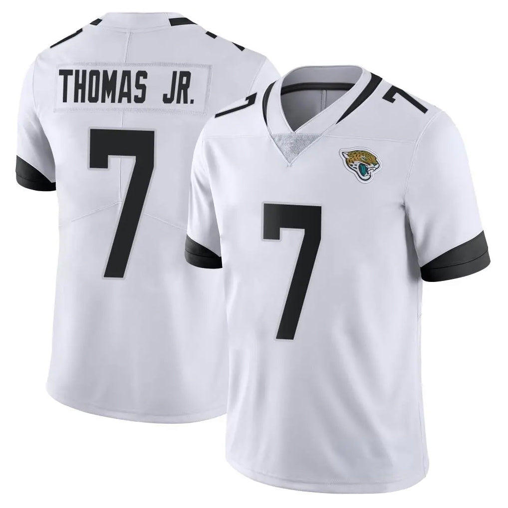 Davalo J.Jaguars #7 Brian Thomas Jr. Player White Vapor Untouchable Limited Home Game Stitched Jerseys