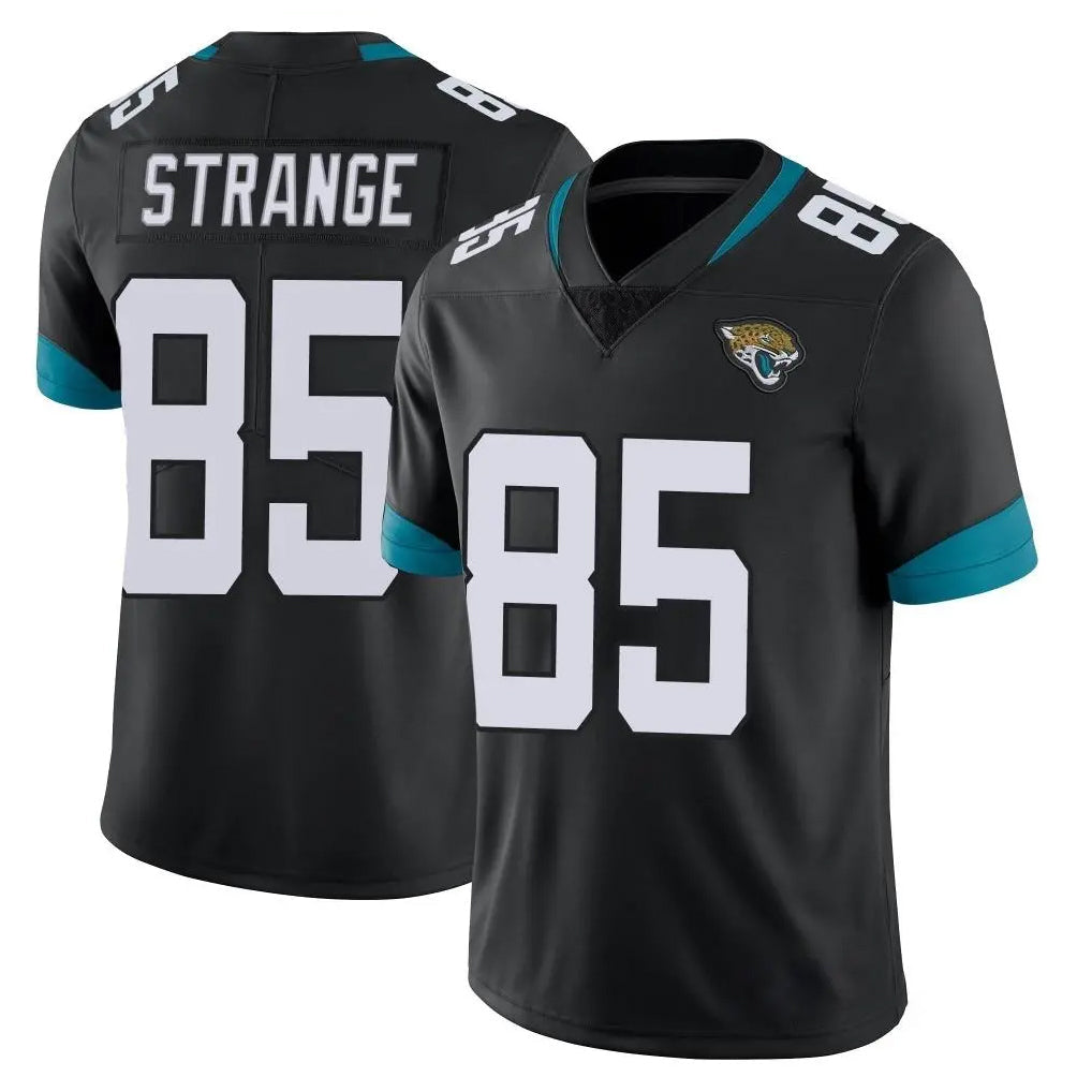 Davalo J.Jaguars #85 Brenton Strange Player Black Vapor Untouchable Limited Home Game Stitched Jerseys