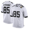 Davalo J.Jaguars #85 Brenton Strange Player White Home Game Stitched Jerseys