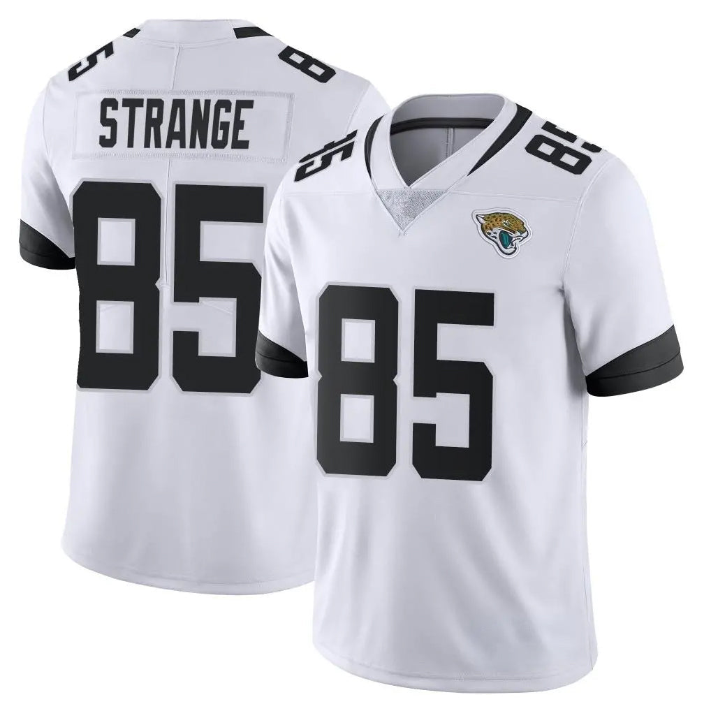 Davalo J.Jaguars #85 Brenton Strange Player White Vapor Untouchable Limited Home Game Stitched Jerseys