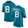 Davalo J.Jaguars #8 Mark Brunell?Player Teal Home Game Stitched Jerseys