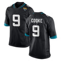 Davalo J.Jaguars #9 Logan Cooke Player Black Home Game Stitched Jerseys