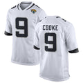 Davalo J.Jaguars #9 Logan Cooke Player White Home Game Stitched Jerseys