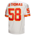 Davalo KC.Chiefs 1994 #58 Derrick Thomas Mitchell & Ness White Authentic Throwback Retired Player Stitched Jerseys