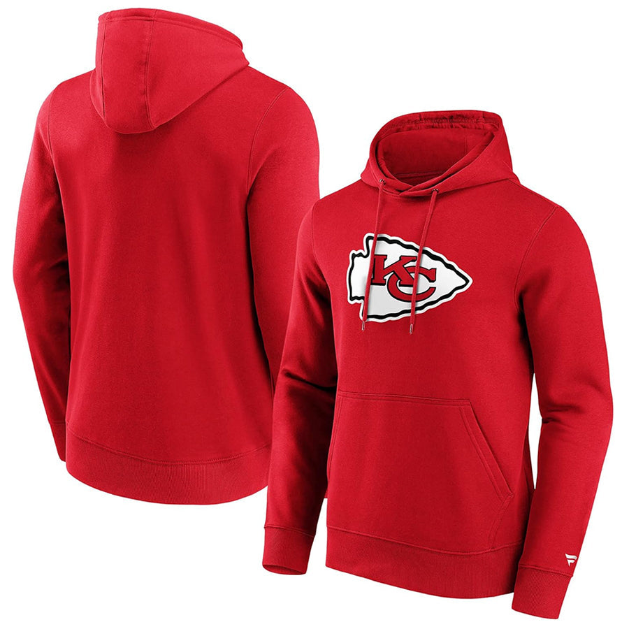 Davalo KC.Chiefs Blank Player Red Pullover Hoodie Stitched Jerseys