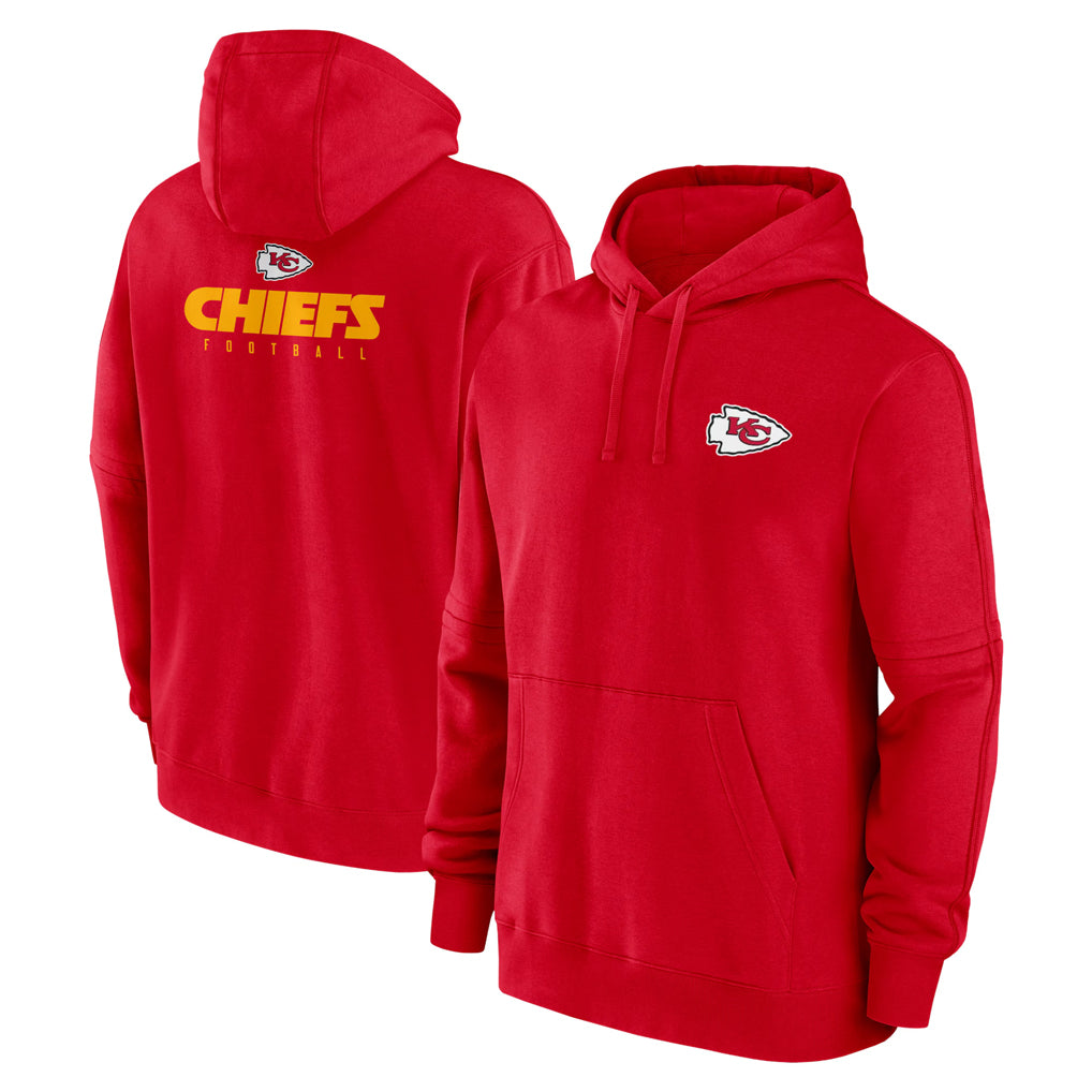 Davalo KC.Chiefs Red Pullover Hoodies Limited Blank Player Stitched Jerseys