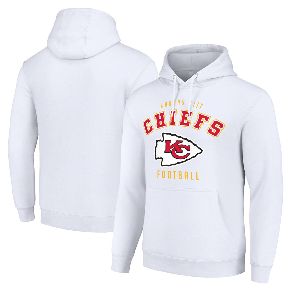 Davalo KC.Chiefs White Pullover Hoodies Limited Blank Player Stitched Jerseys