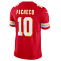 Davalo KC.Chiefs #10 Isiah Pacheco Red Vapor F.U.S.E. Limited Jersey American Stitched Jerseys