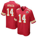 Davalo KC.Chiefs #14 Matt Araiza Player Red Home Game Stitched Jerseys