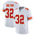 Davalo KC.Chiefs #32 Nick Bolton Player White Vapor Limited Stitched Jerseys