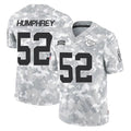 Davalo KC.Chiefs #52 Creed Humphrey Player Arctic Camo Salute To Service Limited Game Stitched Jerseys