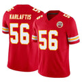 Davalo KC.Chiefs #56 George Karlaftis Player Red Limited Vapor F.U.S.E. Home Game Stitched Jerseys