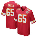 Davalo KC.Chiefs #65 Trey Smith Player Red Home Game Stitched Jerseys