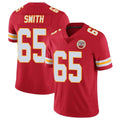 Davalo KC.Chiefs #65 Trey Smithy Player Red Limited Vapor Untouchable Home Game Stitched Jerseys