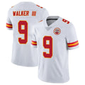 Davalo KC.Chiefs #9 Kenneth Walker III Player White Limited Vapor Untouchable Home Game Stitched Jerseys