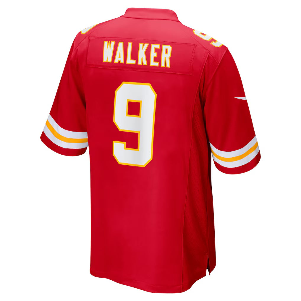 Davalo KC.Chiefs #9 Kenneth Walker III Red Game Stitched Jerseys
