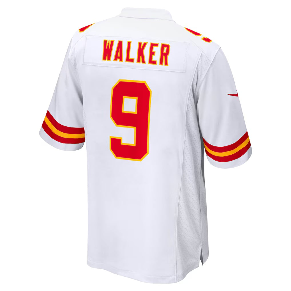 Davalo KC.Chiefs #9 Kenneth Walker III White Game Stitched Jerseys