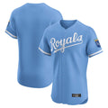 Davalo KC.Royals Light Blue Alt Limited Elite Blank Player Stitched Jerseys