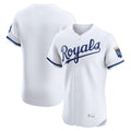 Davalo KC.Royals White Alt Limited Elite Home Blank Player Stitched Jerseys