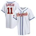 Davalo KC.Royals #11 Maikel Garcia Player White 2026 World Classic Home Stitched Jerseys