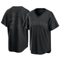 Davalo KC.Royals #28 Kyle Isbel Player Black Fashion Game Stitched Jerseys