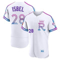 Davalo KC.Royals #28 Kyle Isbel Player White 2026 City Connect Limited Elite Home Stitched Jerseys