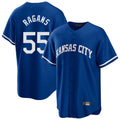 Davalo KC.Royals #55 Cole Ragans Player Royal Game Home Stitched Jerseys