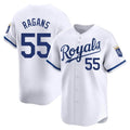 Davalo KC.Royals #55 Cole Ragans Player White Alt Limited Home Stitched Jerseys