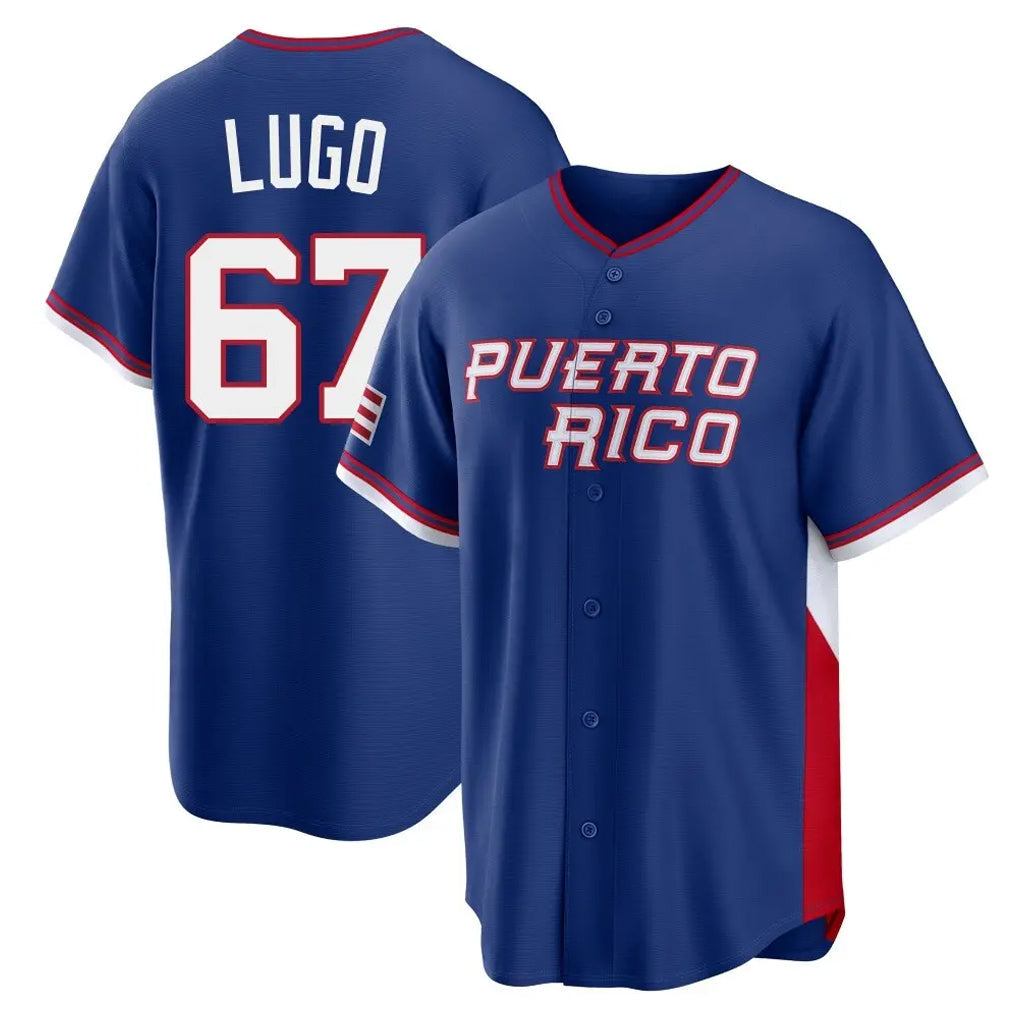 Davalo KC.Royals #67 Seth Lugo Player Navy 2026 World Classic Home Stitched Jerseys