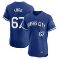 Davalo KC.Royals #67 Seth Lugo Player Royal Limited Elite Home Game Stitched Jerseys